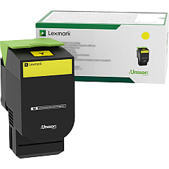 Lexmark 70C00YG Yellow Toner Cartridge for US Government