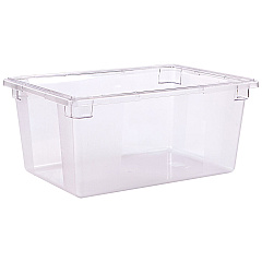 Carlisle StorPlus Polycarbonate Food Storage Container, 16.6 gal, 18 x 26 x 12, Clear, Plastic (1062307)