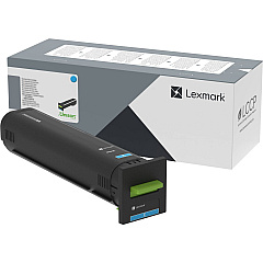 Lexmark 72K0X20 Cyan Toner Cartridge