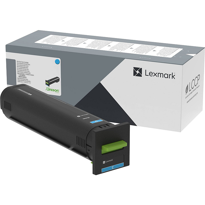 Lexmark 72K0X20 Cyan Toner Cartridge