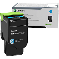 Lexmark 78C0UCG Cyan Toner Cartridge