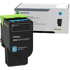 Lexmark 78C0UCG Cyan Toner Cartridge