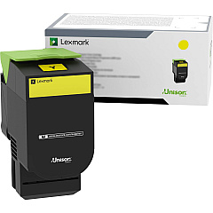 Lexmark 70C0HYG Yellow Toner Cartridge for US Government