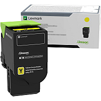 Lexmark 78C0UYG Yellow Toner Cartridge