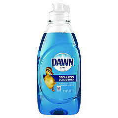 Ultra Liquid Dish Detergent, Dawn Original, 5.8 oz Bottle, 18/Carton (10926)