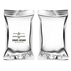 Caribou Coffee Caramel Fractional Pack, 2.5 oz, 18/Carton (042791)
