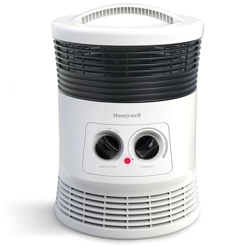 Honeywell Surround Fan Forced Heater, 1,500 W, 8.1 x 11.2 x 7.9, White (HHF360W)
