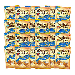 Werther's Original Chewy Caramels Sugar Free, 1.48 oz Bag, 24/Carton (60004088)