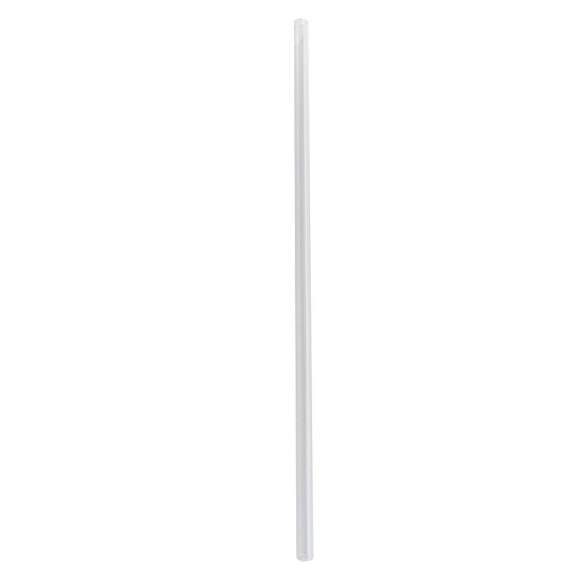 Boardwalk Jumbo Straws, 7.75", Polypropylene, Clear, 12,500/Carton (BWKJSTUW775CLR)