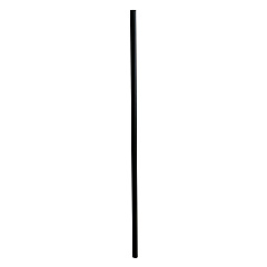 Boardwalk Jumbo Straws, 5.25", Polypropylene, Black, 10,000/Carton (BWKSTIRSTRAWBK)