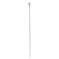 Boardwalk Wrapped Jumbo Straws, 10.25", Polypropylene, Red/White Striped, 2,000/Carton (BWKJSTW1025RW)