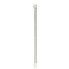 Boardwalk Wrapped Jumbo Paper Straws, 7.75", Paper, Black, 1,280/Carton (BWKPPRSTRWBLIW)