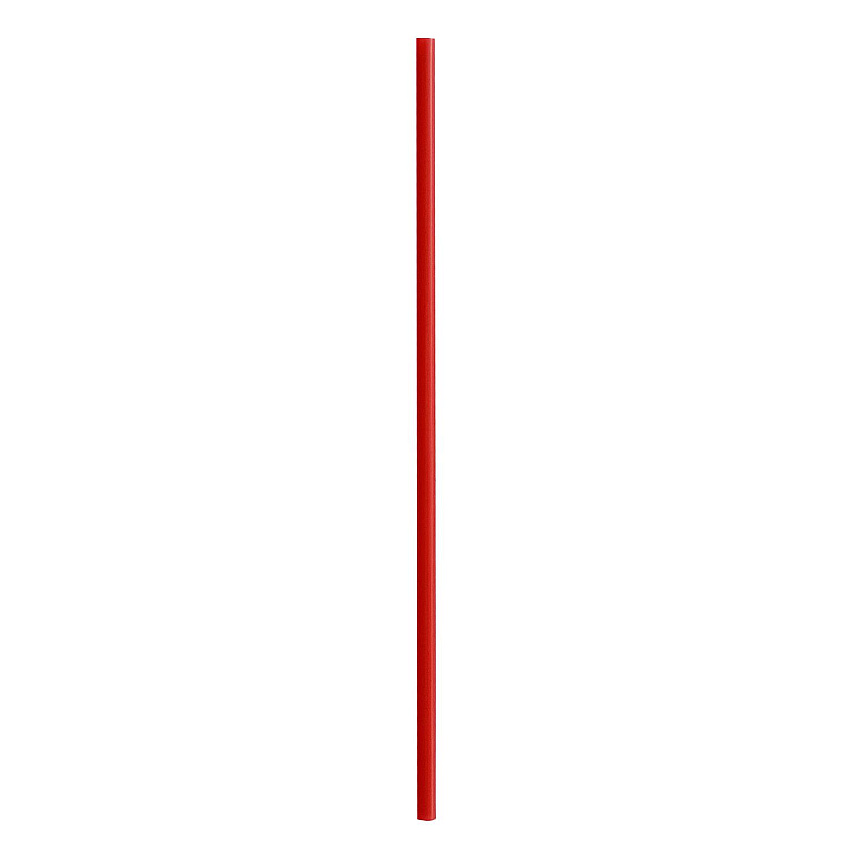 Boardwalk Jumbo Straws, 5.25", Polypropylene, Red, 10,000/Carton (BWKSTIRSTRAWRD)