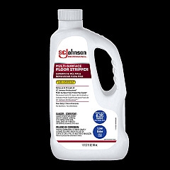 SC Johnson Professional Hyper Concentrate Floor Stripper, Fresh Scent, 32 oz Bottle, 6/Carton (680078)