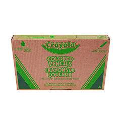 Crayola Color Pencil Classpack Set with (240) Pencils and (12) Pencil Sharpeners, Assorted Lead and Barrel Colors, 240/Pack (687506)