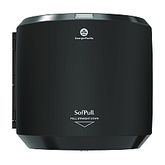 Georgia Pacific Professional SofPull CenterPull Hand Towel Dispenser, 10.13 x 10.58 x 11.33, Black (58201B)