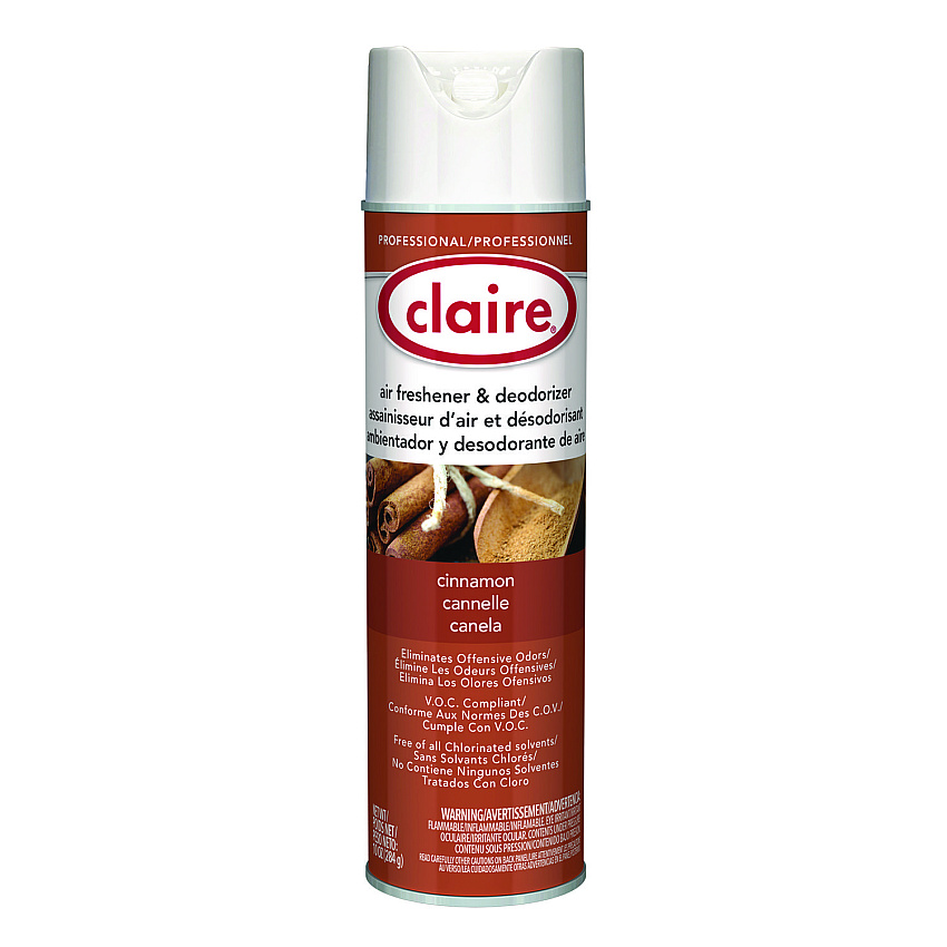 Aerosol Air Freshener And Deodorizer, Cinnamon, 10 Oz Aerosol Spray, 12/carton