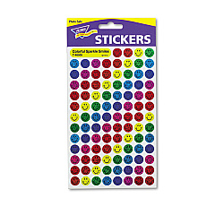 TREND SuperSpots and SuperShapes Sticker Variety Packs, Sparkle Smiles, Assorted Colors, 1,300/Pack (T46909MP)