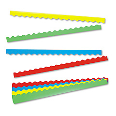 TREND Terrific Trimmers Border Variety Pack, 2.25" x 39", Assorted Colors, 48/Set (T9001)