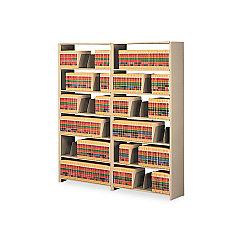 Tennsco Snap-Together Seven-Shelf Closed Add-On Unit, Steel, 36w x 12d x 88h, Sand (1288ACSD)