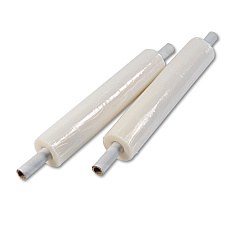 Universal Stretch Film with Preattached Handles, 20" x 1,000 ft, 20 mic (80-Gauge), 4/Carton (UNV08020)