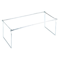 Universal Screw-Together Hanging Folder Frame, Letter Size, 23" to 26.77" Long, Silver (UNV17000)