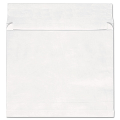 Universal Deluxe Tyvek Expansion Envelopes, Open End (Vertical), #13 1/2, Square Flap, Self-Adhesive, 10 x 13, 2" Exp., White, 100/Box (UNV19002)