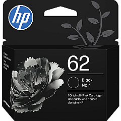 HP 62 Black Ink Cartridge (C2P04AN)