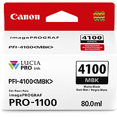 Canon PFI-4100 Matte Black Ink Tank (6776C002) Canon PFI-4100 Matte Black Ink Tank (6776C002)