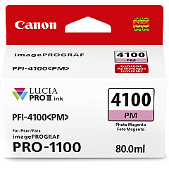 Canon PFI-4100 Photo Magenta Pigment Ink Tank (6782C002)
