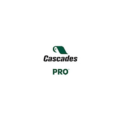 Cascades Tuff-Job Spunlace Towels, Blue, Jumbo Roll, 12 x 13, 955/Roll (W600)