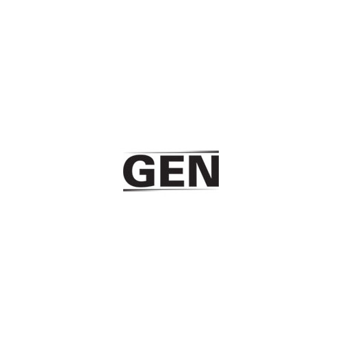GEN V Fold Napkin Dispenser, 8 x 6.14 x 6.5, Black, 24/Carton (GEN8387)