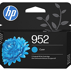 HP 952 Cyan Ink Cartridge (L0S49AN)