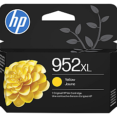 HP 952XL High Yield Yellow Ink Cartridge (L0S67AN)