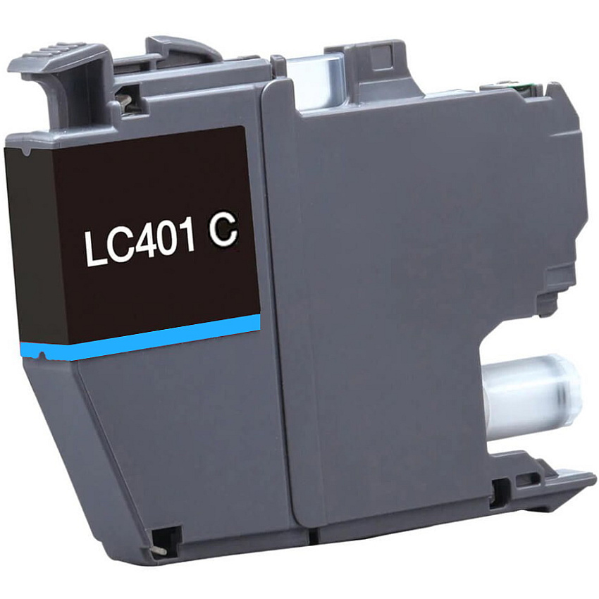 Compatible Brother LC401C Cyan Ink Cartridge