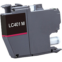 Compatible Brother LC401M Magenta Ink Cartridge
