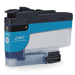Compatible Brother LC406C Cyan Ink Cartridge Compatible Brother LC406C Cyan Ink Cartridge