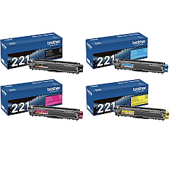 Brother TN221 Toner Cartridge Set