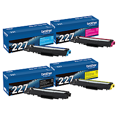 Brother TN227 Toner Cartridge Set