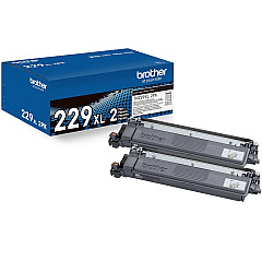 Brother TN229XL2PK High Yield Toner Black Twin Pack