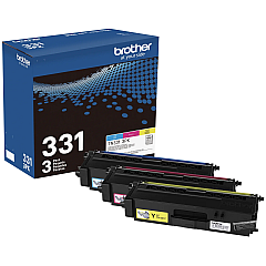 Brother TN3313PK Cyan, Magenta, Yellow Toner Cartridge Multi-Pack