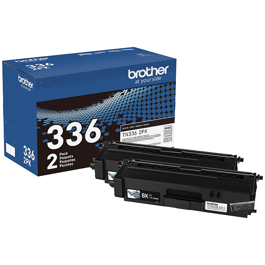 Brother TN3362PK Black Toner Cartridge Twin Pack