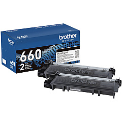 Brother TN6602PK Black Toner Cartridge Twin Pack Brother TN6602PK Black Toner Cartridge Twin Pack