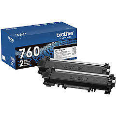 Brother TN7602PK Black Toner Cartridge Twin Pack Brother TN7602PK Black Toner Cartridge Twin Pack