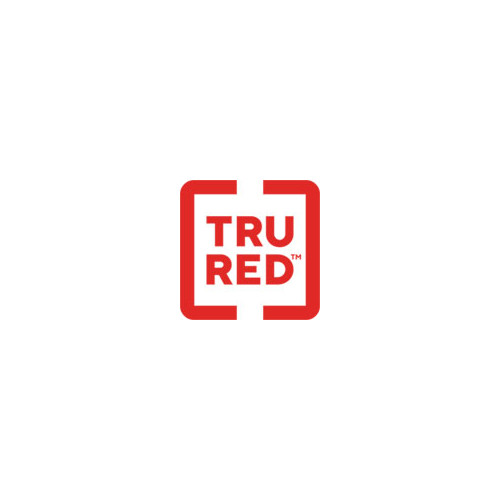 TRU RED Magnetic Porcelain Dry Erase Board, 96 x 48, White Surface, Black Aluminum Frame (TR61191)