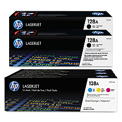 HP 128AD Toner Cartridge Bundle