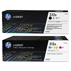 HP 312X Toner Cartridge Bundle