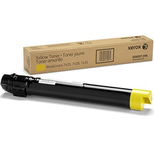 Xerox 006R01396 Yellow Toner Cartridge 6R1396 Yellow Toner Cartridge; Yield: 15,000 pages