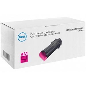 Dell 042T1 Magenta Toner Cartridge 593-BBOU (FJRT6) Magenta Toner Cartridge; Yield: 1,200 pages