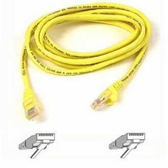 RJ-45 Male Network - RJ-45 Male Network - 7ft - Yellow